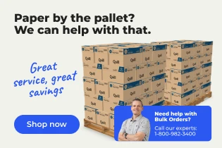 Shop now: Paper by the pallet