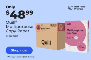 Shop now: Quill multipurpose copy paper $48.99