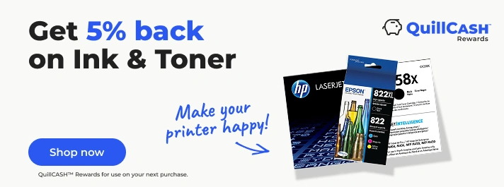 Shop now: Get 5% back on ink & toner