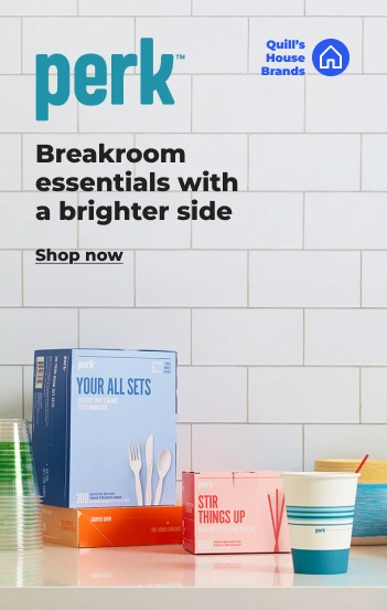 Shop now: Perk breakroom essentials