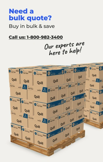 Call us: 1-800-982-3400 for expert help on bulk orders