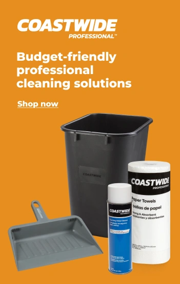 Shop now: Coastwide budget-friendly professional cleaning solutions