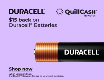 Shop now: $15 back on Duracell batteries
