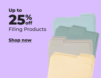 Shop now: Up to 25% off Smead filing products