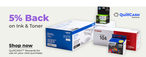 Shop now: 5% back on ink & toner