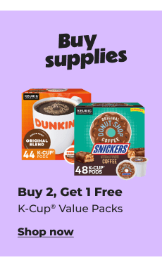 Shop now: Buy 2 get 1 K-Cup value packs