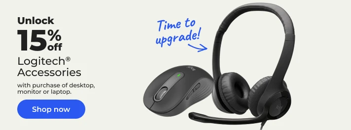 Shop now: 15% off Logitech accessories w/ purchase