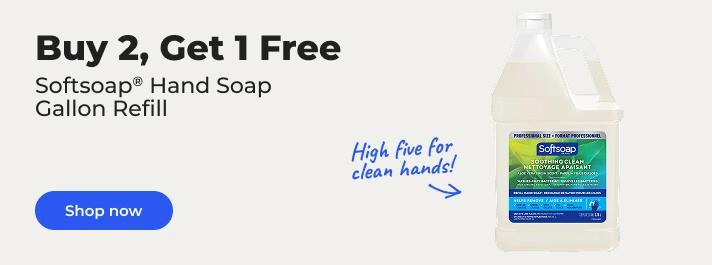 Shop now: Buy 2 get 1 softsoap gallon refill