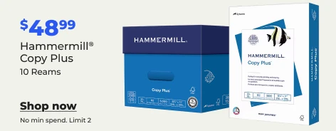 Shop now:Hammermill paper $48.99