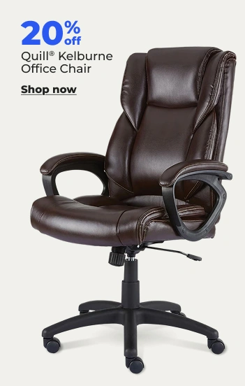 Shop now: Save 20% on Kelburne Plush Office Chair