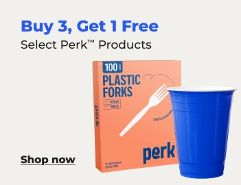 Shop now: Buy 3 get 1 free Perk products