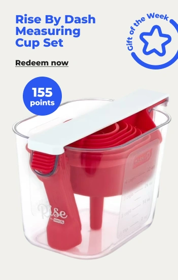 Redeem now: Rise By Dash Measuring Cup Set - 155 pts