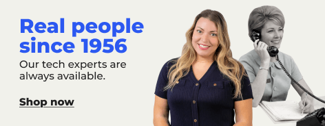 Shop now:Tech Experts are available