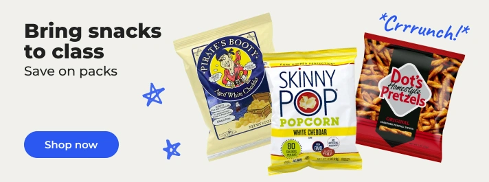 Shop now: Bring snacks to class