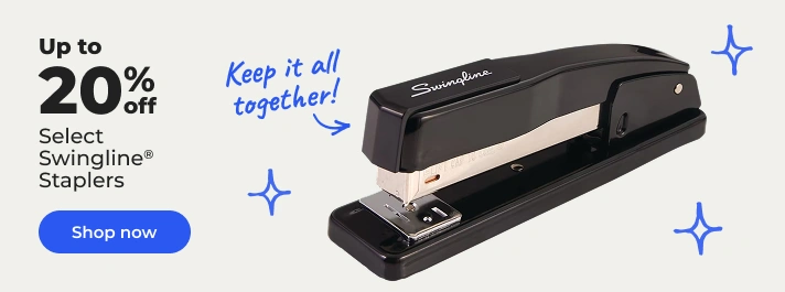 Shop now: up to 20% off select Swingline staplers