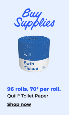 Shop now: Quill Brand Toilet Paper