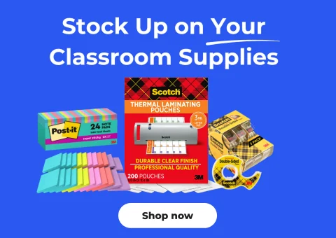 Stock up on your classroom supplies AD