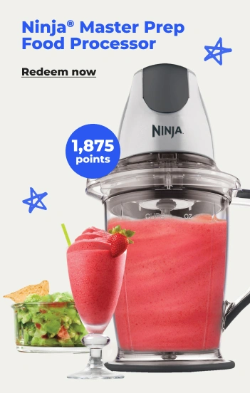 Redeem now: Ninja master prep food processor -1875 pts