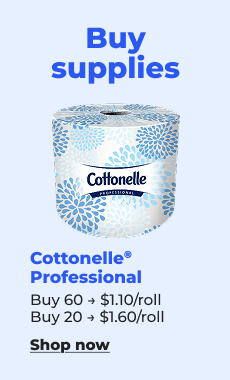 Shop now:Buy Supplies Cottonelle Professional