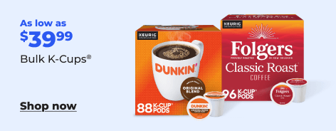 Shop now: K-Cup Bulk packs from $39.99