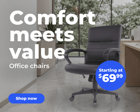 Shop now: Office chairs from $69.99