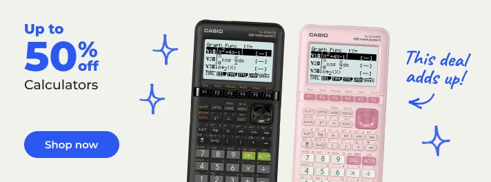 Shop now: up to 50% off Calculators