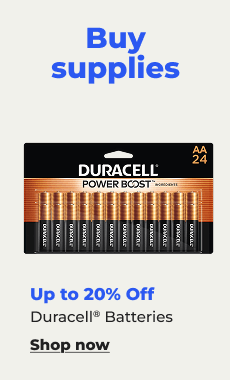 Shop now: Up to 20% Off Duracell Batteries