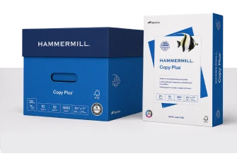Copy paper cartons and ream