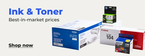 Shop now: Ink & Toner Best-in-market prices