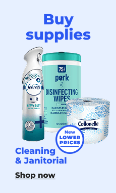 Shop now: Cleaning and janitorial supplies