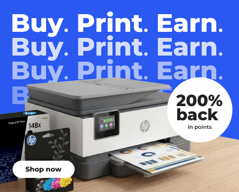 Shop now: 200% back in Rewards + points