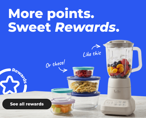 See all rewards: More points on sweet Rewards