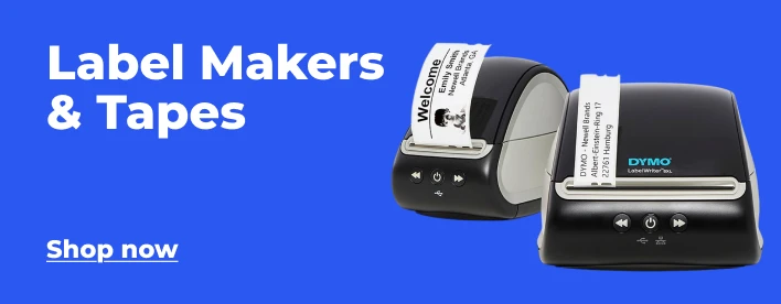 Shop now: Label Makers & Tapes