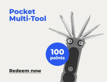 Redeem now: Pocket multi-tool with 100 points