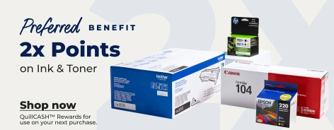 Shop now: 2x poins on ink & toner