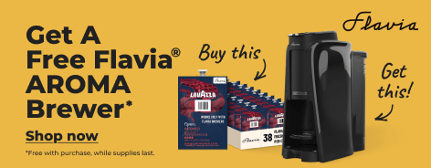 Shop now: Get a FREE Flavia Brewer