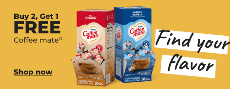 Shop now: Buy 2 get 1 free on Coffee mate
