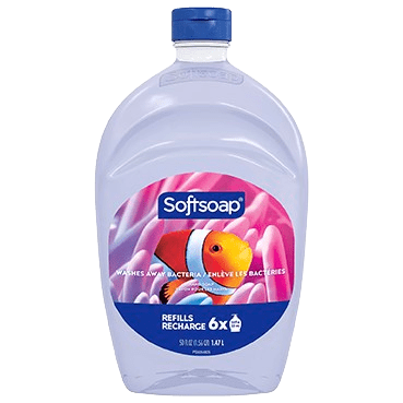 Softsoap Aquarium Liquid Hand Soap Refill, Clean, 50 Oz. (US05262A)
