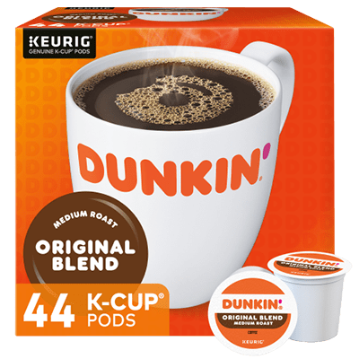 Dunkin' Original Blend Coffee Keurig® K-Cup® Pods, Medium Roast, 44/Box (006933)