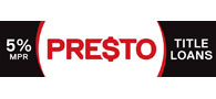 PRESTO AUTO TITLE LOANS logo