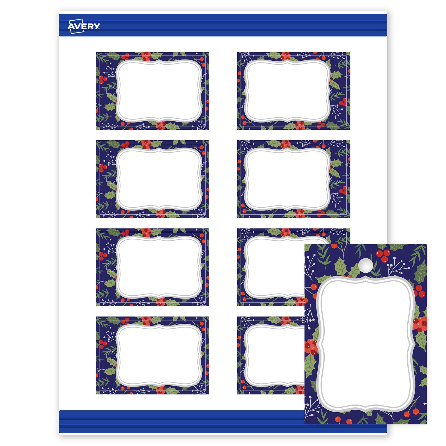 Avery  3 Blank Price & Merchandise Tags, White, 80/Carton (S00-FHY-PRMWT10)