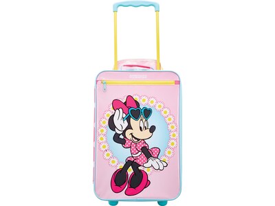 American Tourister Disney Kids Minnie Polyester Carry-On Luggage, Multicolor (139451-4451)