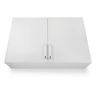 Viva Comfort 24"H x 36"W Wall Mounted Medical Cabinet, 2-Doors, Gray (ADI902-WALL36-G-MK)