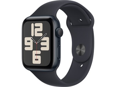 Apple Watch SE Smart Watch, 44mm, Midnight (MRE73LL/A)