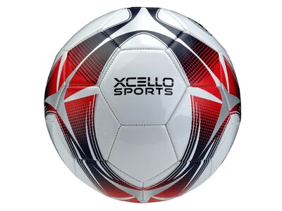 Xcello Sports Size 4 Soccer Balls, Assorted Colors, 12/Pack (XS-SB-S4-12-ASST)