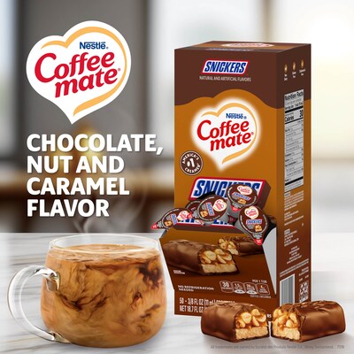 COFFEE MATE Snickers Portion Cup 50x.375 fl oz.
