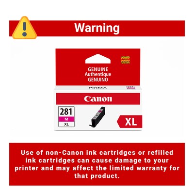Canon CLI-281 XL Magenta High Yield Ink Cartridge (2035C001)