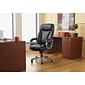 Alera Veon Series Fixed Arm Ergonomic Leather Executive Chair, Brown (ALEVN4159)