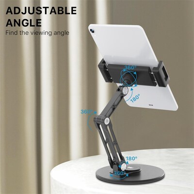 MYBat Swivel 360° Rotating Stand Perfect Angle Hands-Free Viewing for Phones & Tablets