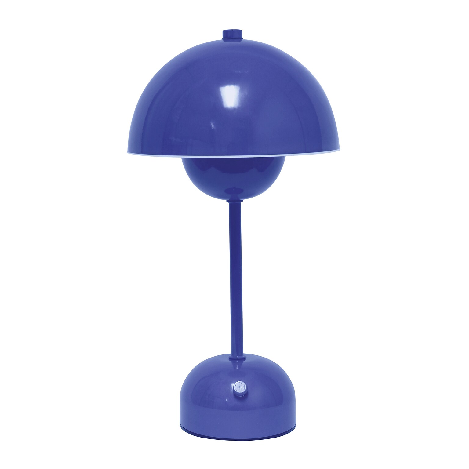 Simple Designs Mushroom Magic LED Table Lamp, Blue (LD1069-BLU)